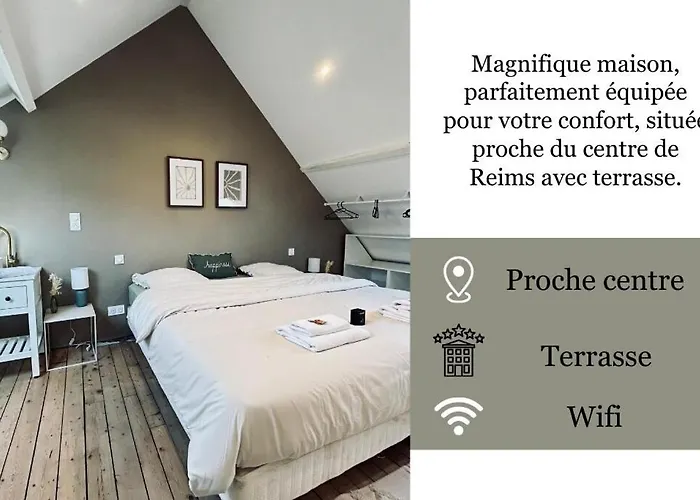 Marzilly Maison Cosy 3 Chbrs Avec Parentale * Reims